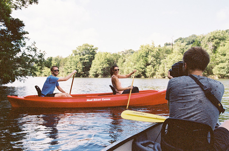 film photographers engagement photos